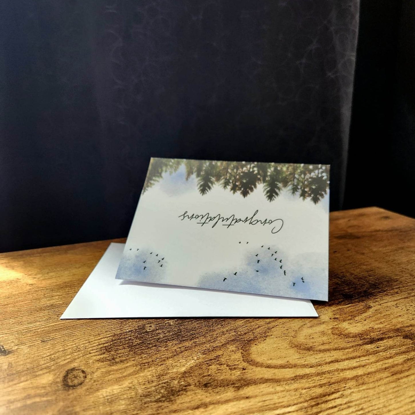 Congratulations card, Outdoorsy congrats card, Simple congratulations card, Graduation card, New Job, New home, Wedding and engagement card