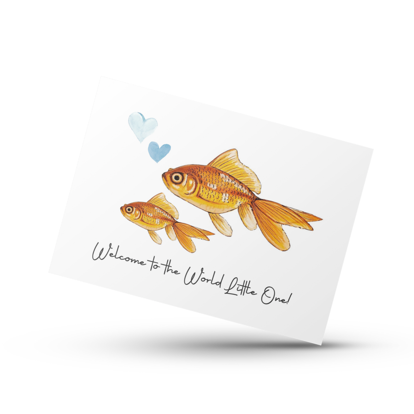 Welcome to the world little one card, Newborn baby boy card, New mom card, Expectant mother, Gender neutral card, New baby congratulations