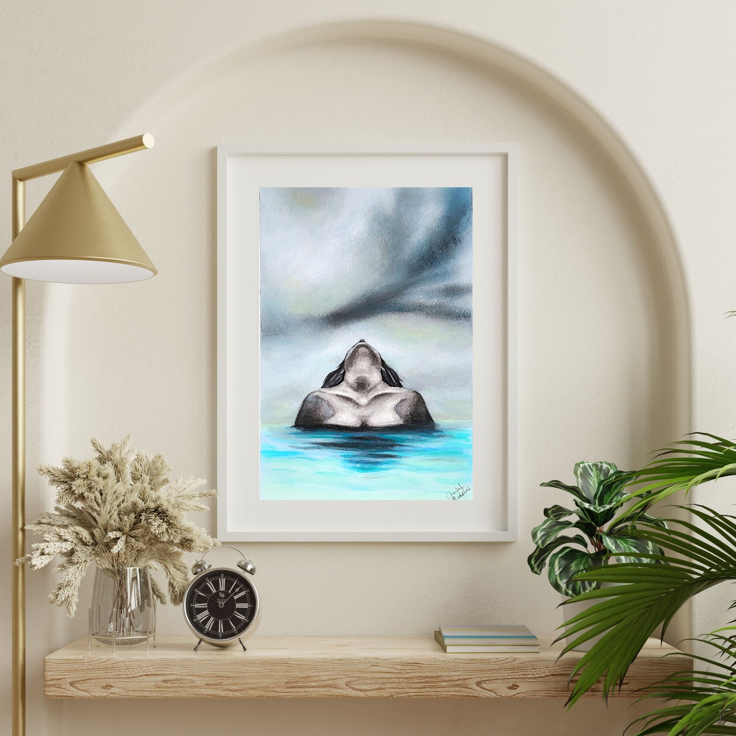 Rising, Grief series art print, Giclee print on fine art paper