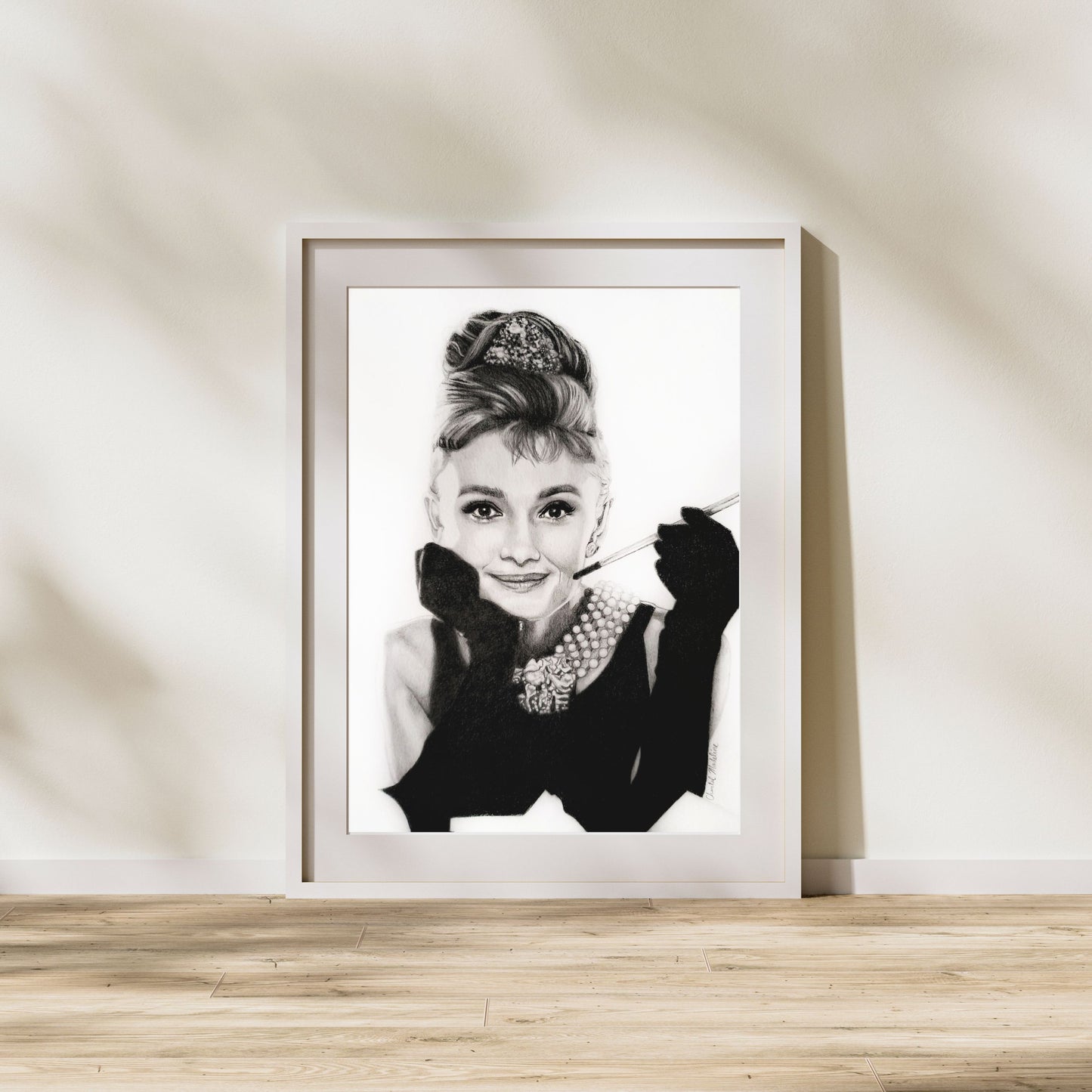 Audrey Hepburn fine art print, Breakfast at Tiffany's home decor