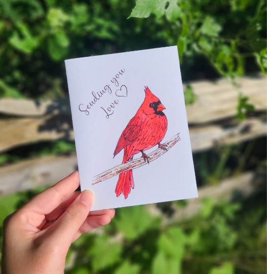 Sending you love card, Thinking of you card, Sympathy card, Get well soon, Grief and loss card, Support card, Love card, Best friend card