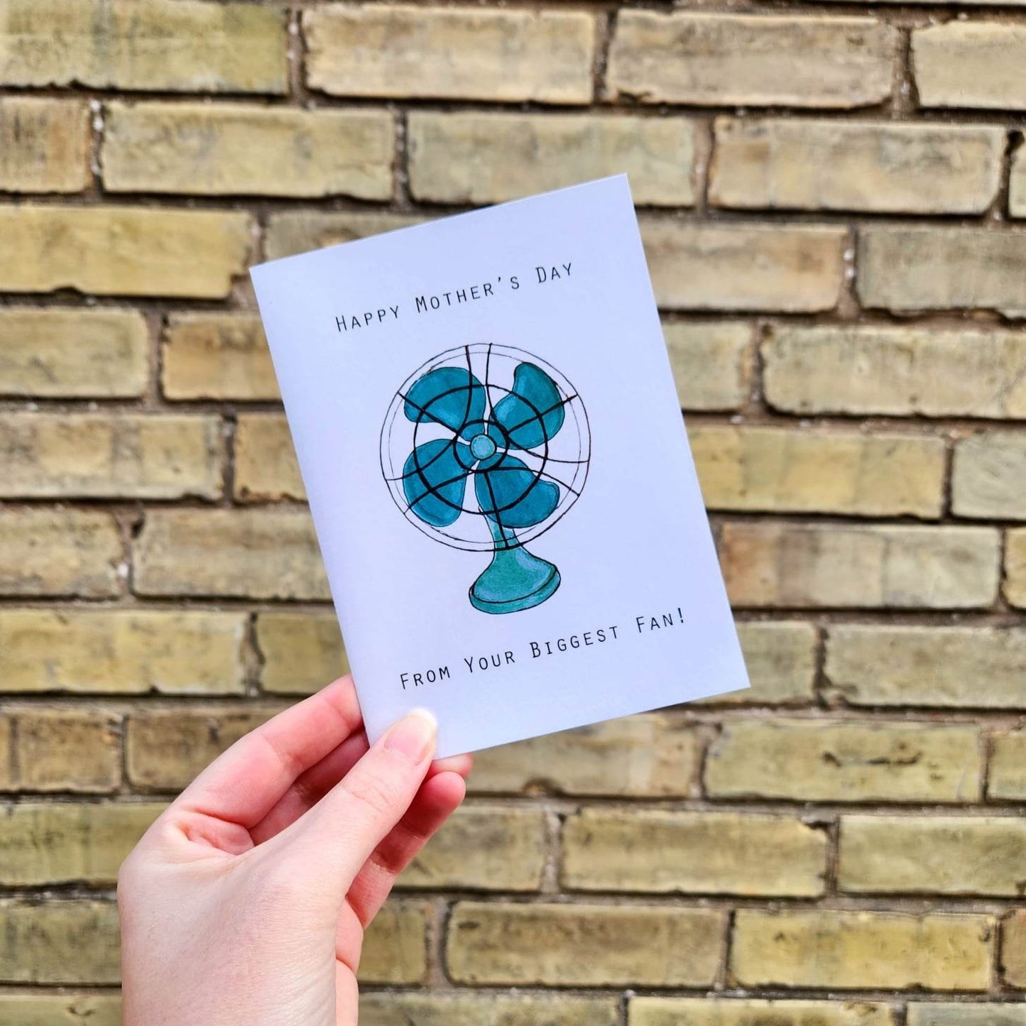 Happy Mother’s Day, From your biggest fan, Funny Mother’s Day card, Card for Mom, I'm your biggest fan, Mother’s Day pun card, Punny card