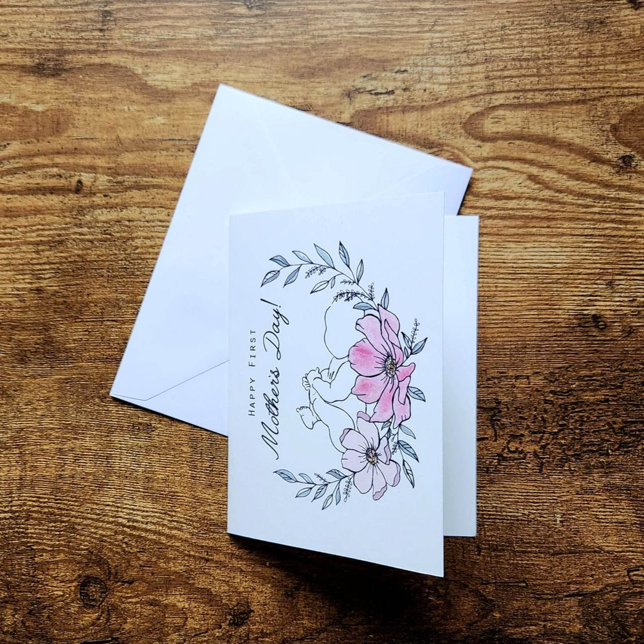 First Mothers Day card, Mothers Day cards, 1st Mothers Day, New Mom gift, New Mother's Day, Newborn Mothers Day Card, Cute Mother's Day card