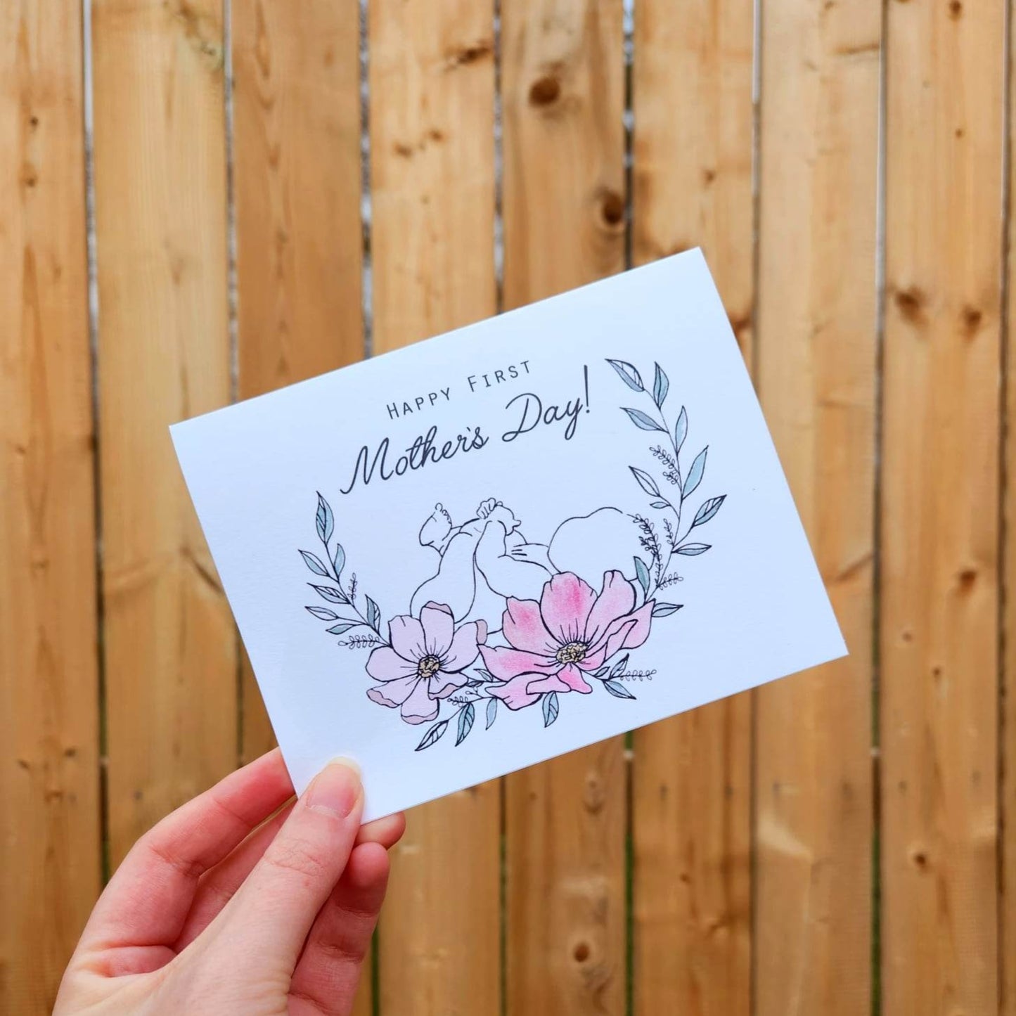 First Mothers Day card, Mothers Day cards, 1st Mothers Day, New Mom gift, New Mother's Day, Newborn Mothers Day Card, Cute Mother's Day card