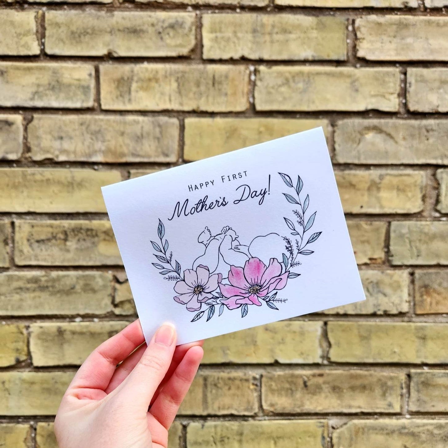 First Mothers Day card, Mothers Day cards, 1st Mothers Day, New Mom gift, New Mother's Day, Newborn Mothers Day Card, Cute Mother's Day card