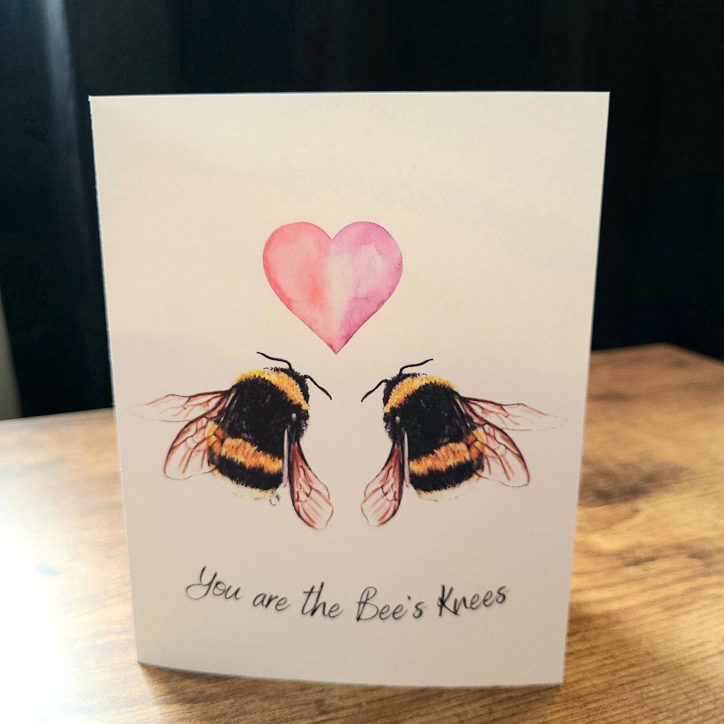 We Bee-long Together Greeting Card, Cute bee card for wife, Punny, Funny card for him her, Girlfriend, Boyfriend, Anniversary, Valentine