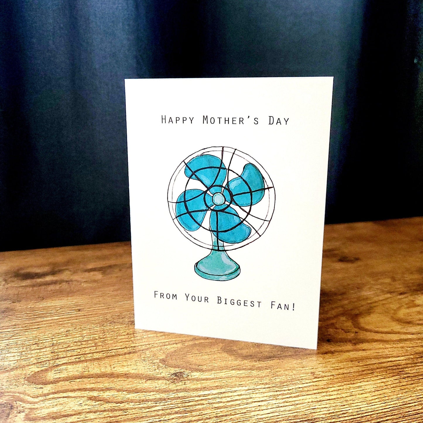 Happy Mother’s Day, From your biggest fan, Funny Mother’s Day card, Card for Mom, I'm your biggest fan, Mother’s Day pun card, Punny card
