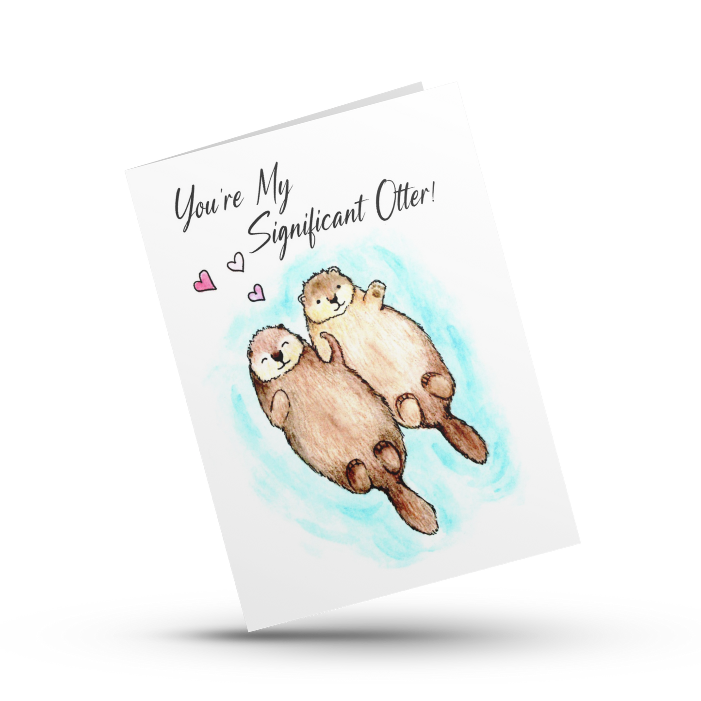 To My Significant Otter Greeting Card