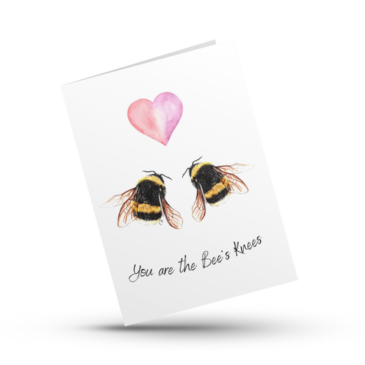 We Bee-long Together Greeting Card, Cute bee card for wife, Punny, Funny card for him her, Girlfriend, Boyfriend, Anniversary, Valentine