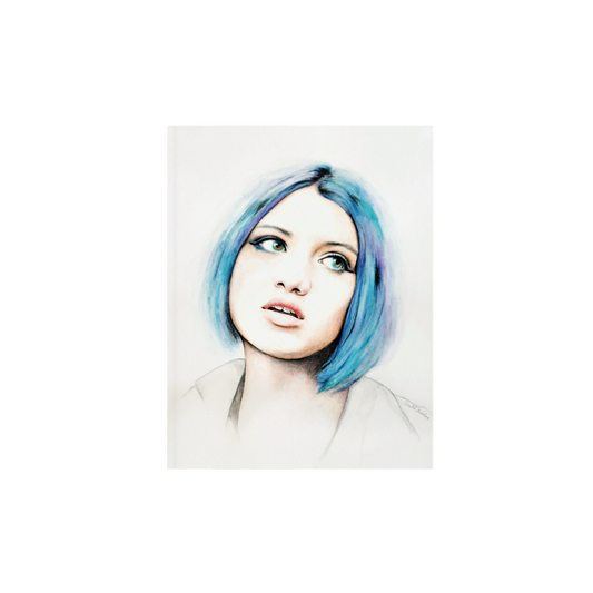 The Glass Shell, Giclee print on fine art paper, Grief series print from original artwork