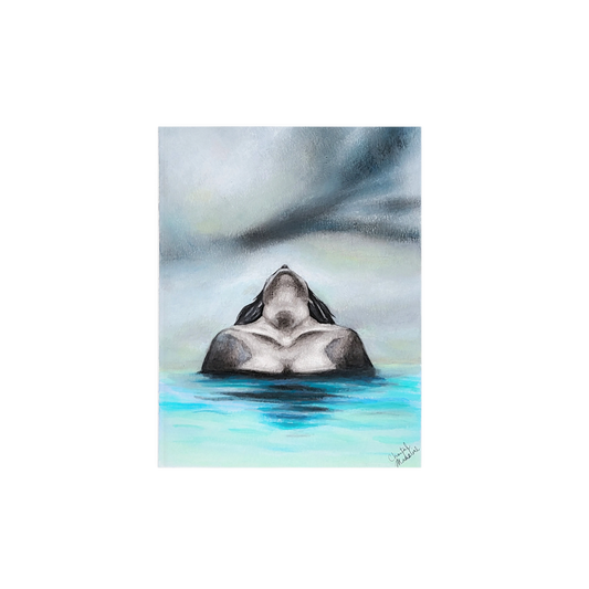 Rising, Grief series art print, Giclee print on fine art paper