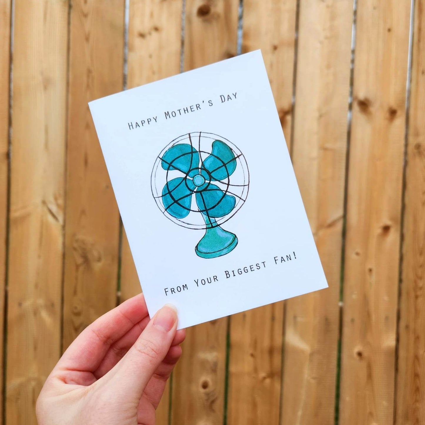 Happy Mother’s Day, From your biggest fan, Funny Mother’s Day card, Card for Mom, I'm your biggest fan, Mother’s Day pun card, Punny card