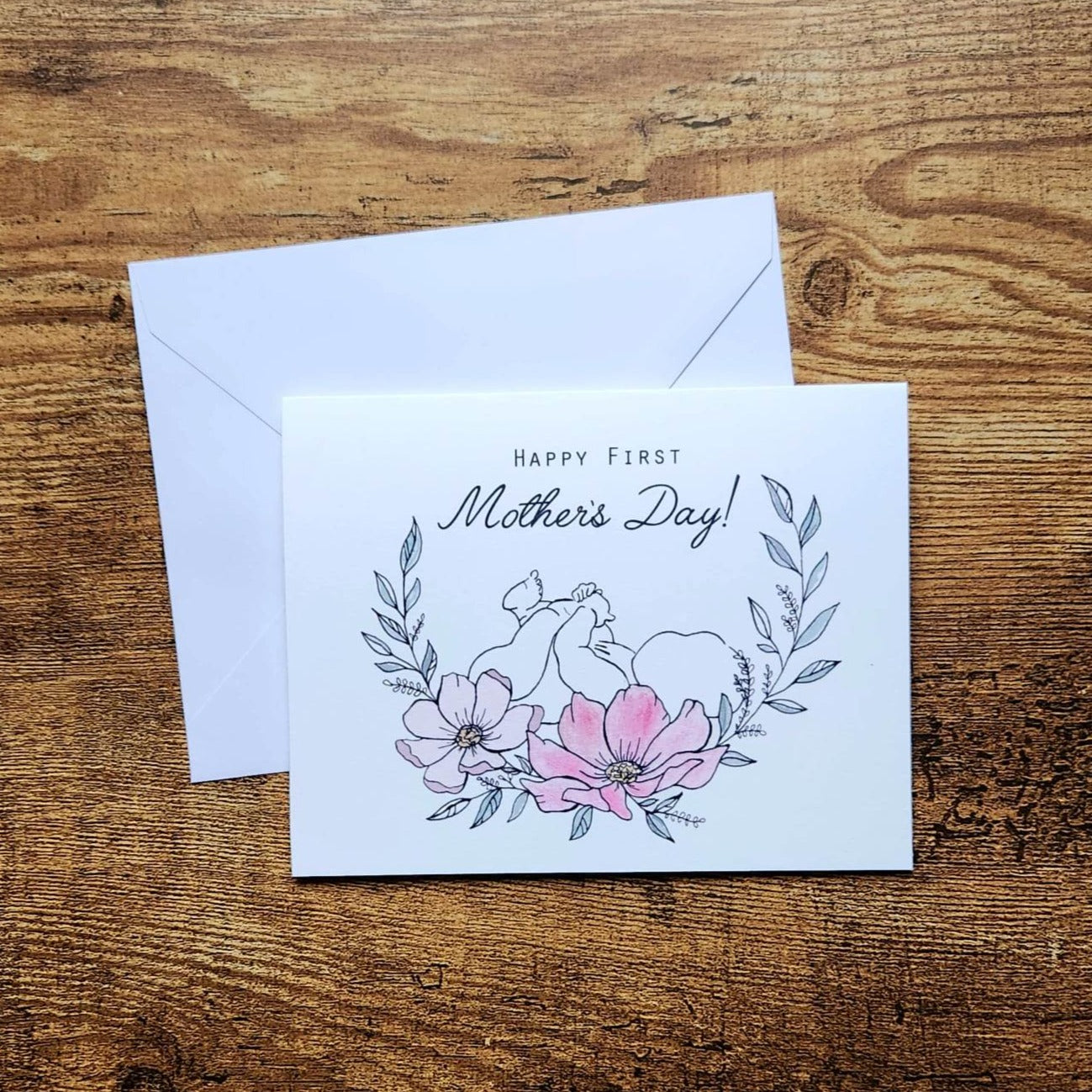 First Mothers Day card, Mothers Day cards, 1st Mothers Day, New Mom gift, New Mother's Day, Newborn Mothers Day Card, Cute Mother's Day card