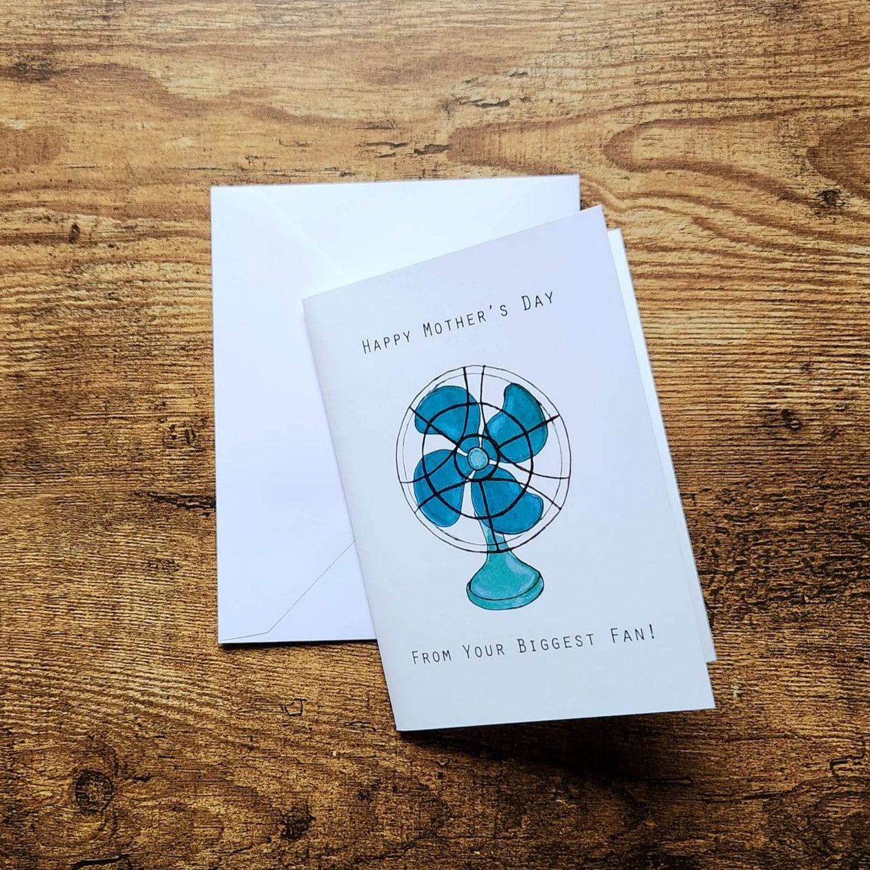 Happy Mother’s Day, From your biggest fan, Funny Mother’s Day card, Card for Mom, I'm your biggest fan, Mother’s Day pun card, Punny card
